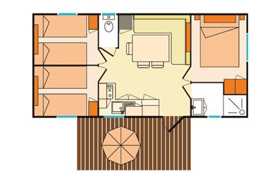 Mobil Home Sgb La Boissiere-de-Montaigu Екстер'єр фото